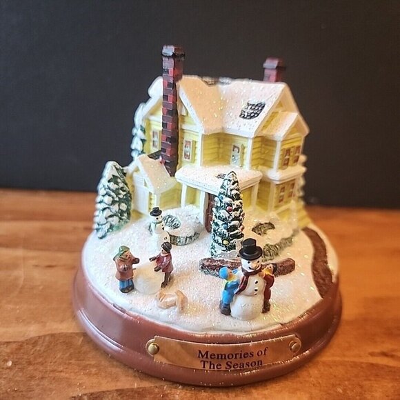Hawthorne Village Memories of the Season Thomas Kinkade Season of Enchantment‎ - Picture 1 of 12